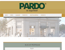 Tablet Screenshot of castelliypardo.com